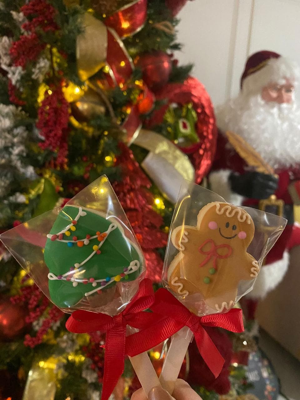 Galletas navideñas decoradas