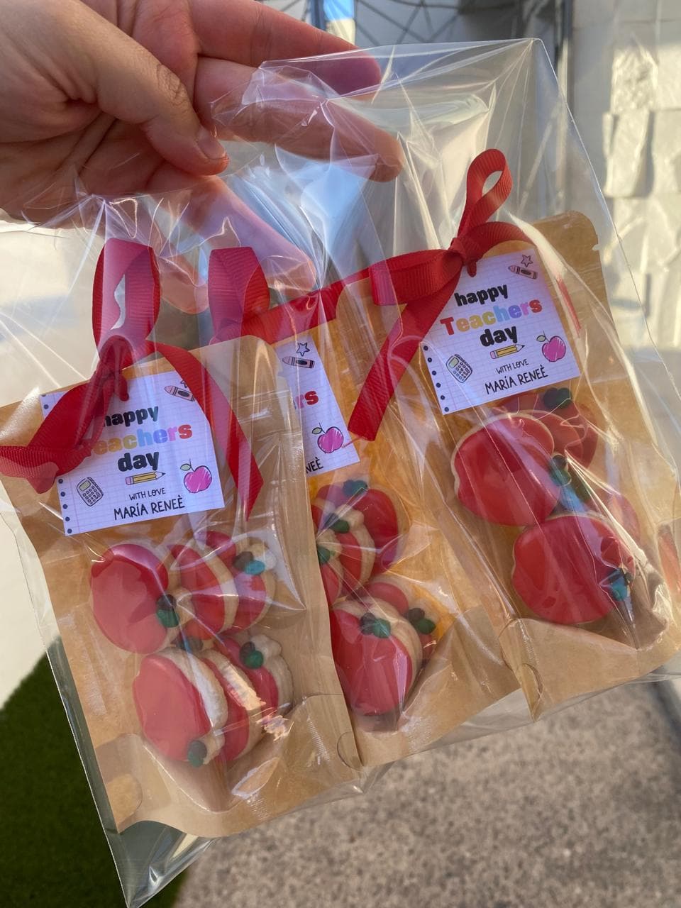 Galletas para el día del maestro