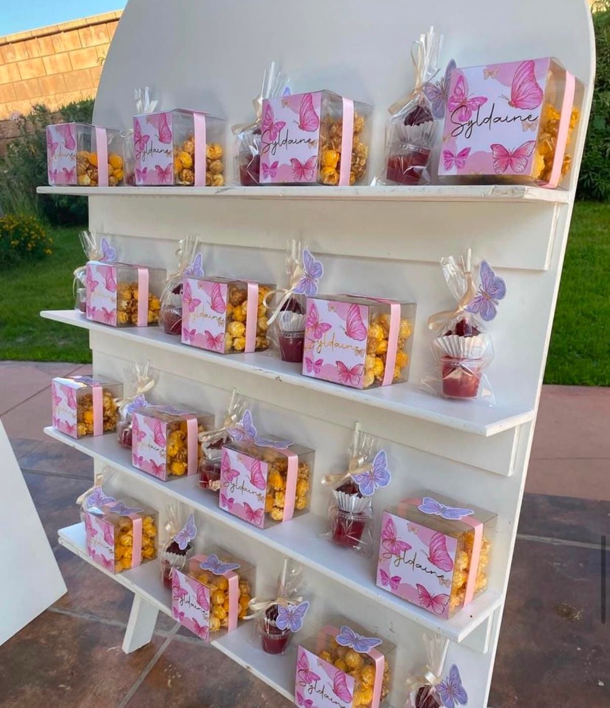 Mesa de snacks